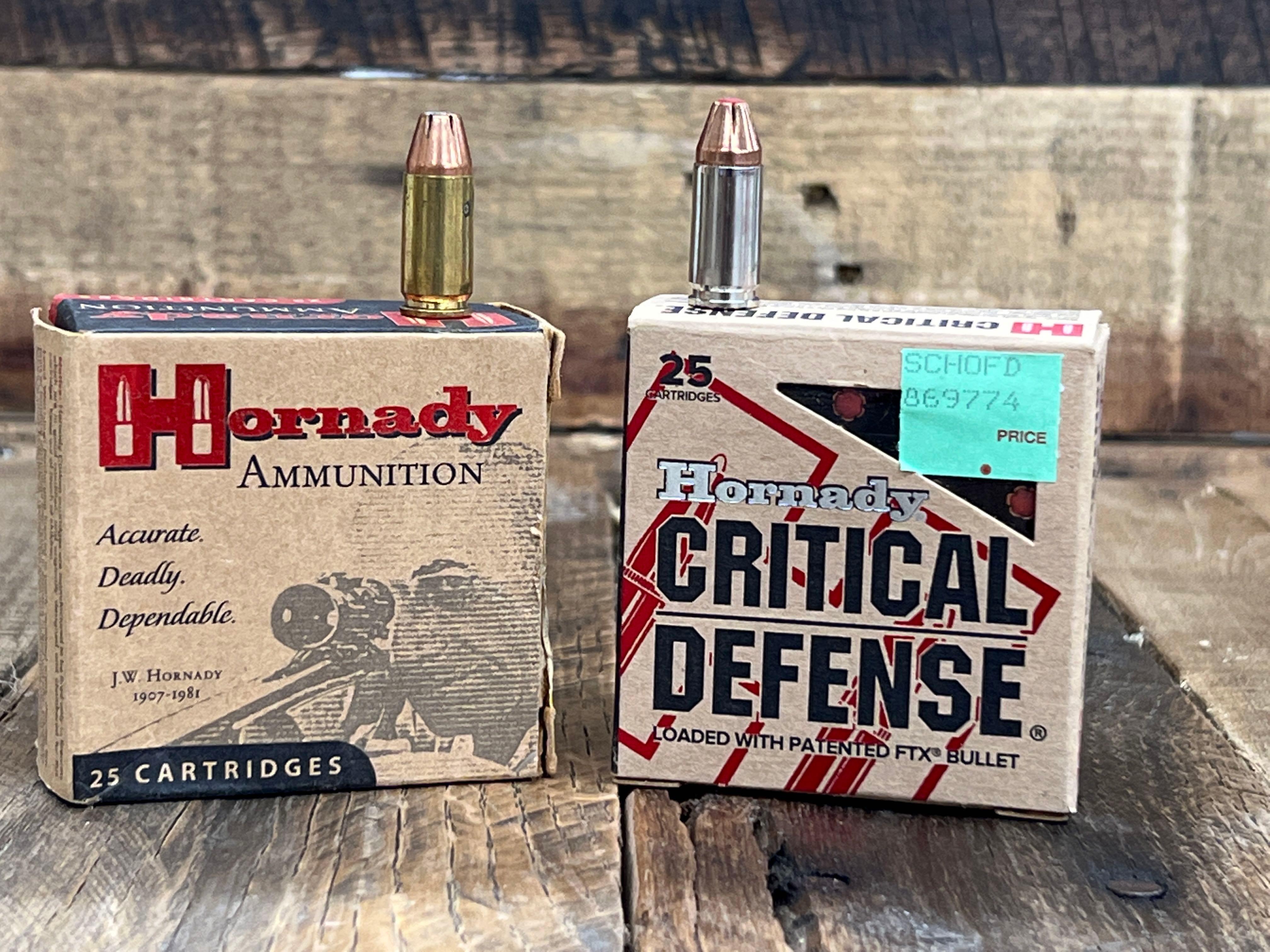 2 BOXES OF HORNADY 9MM LUGER AMMO 124 GR JHP/XTP(OPEN