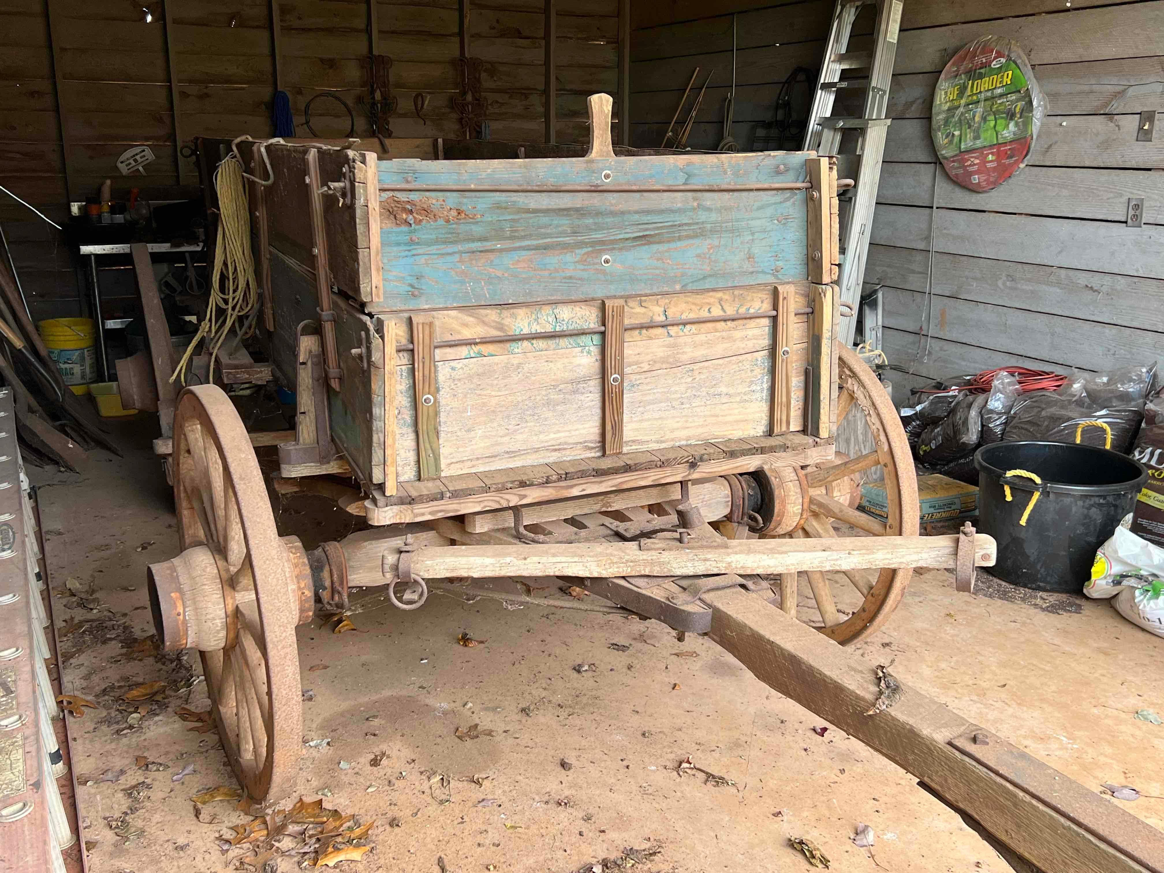 2-HORSE WAGON(SOLD NEW EARLY 1900’s IN ANDERSON SC