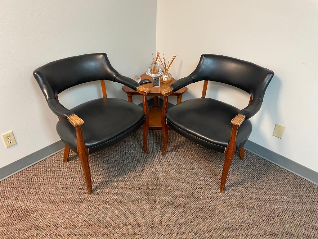 two-mid-century-lobby-arm-chairs-and-side-table