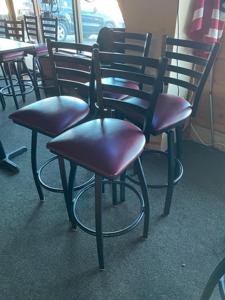 4-belnick-swivel-bar-stools-w-padded-vinyl-seat-metal-frame-back-footrest