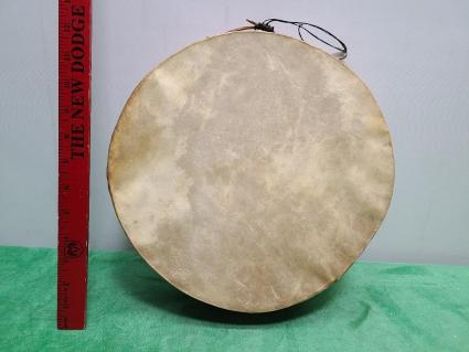 native-american-or-antique-ceremonial-drum-stretched-hide
