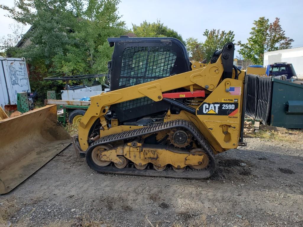 2019 CAT 259D3 RUBBER TRACKED SKID STEER Powered By