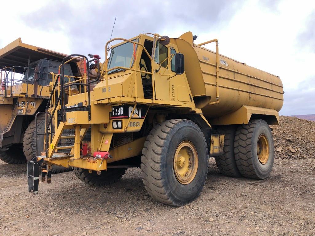 CAT 773B OFF ROAD WATER TRUCK Powered By Cat 3412