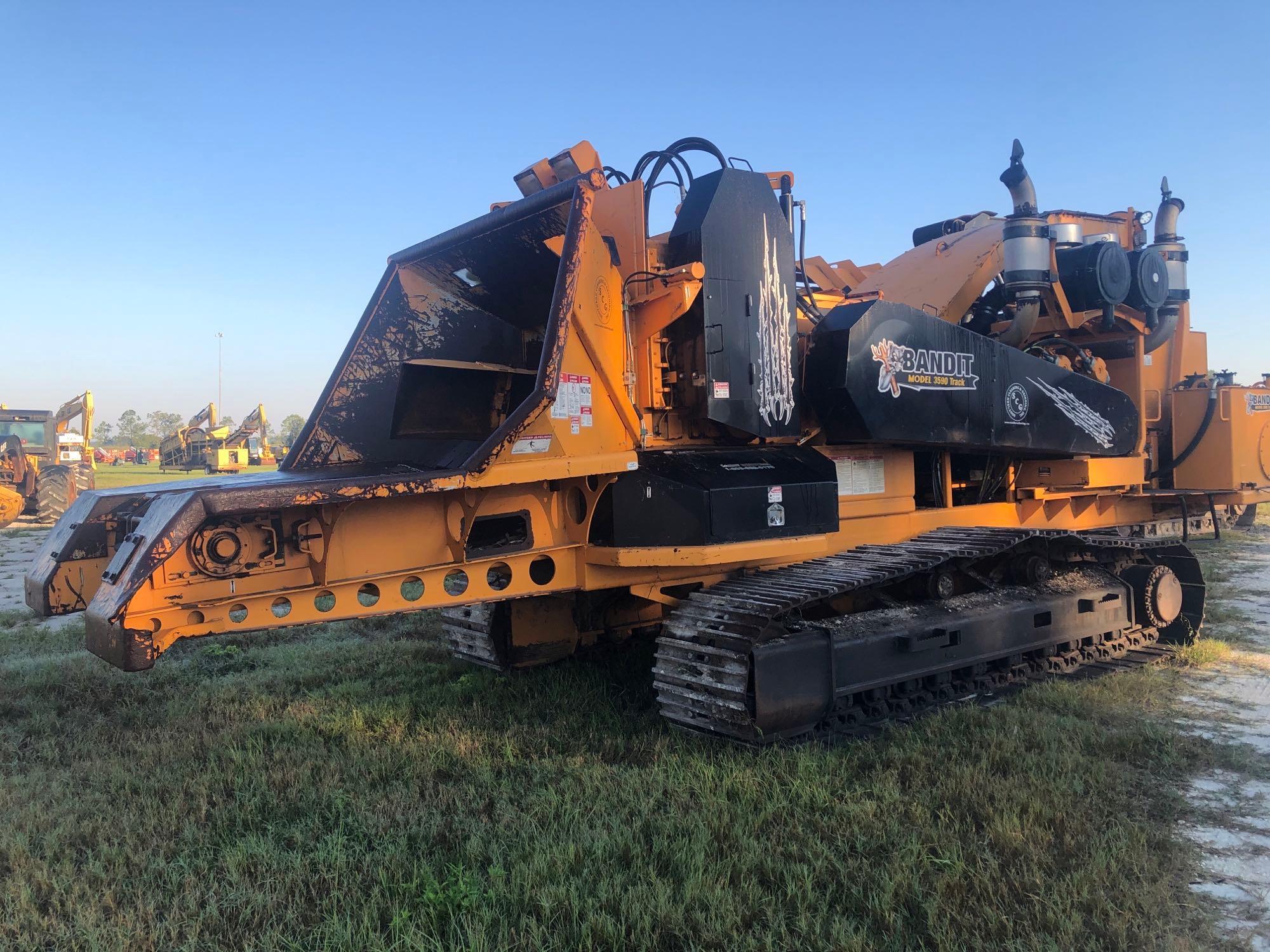 2018 BANDIT 3590TK WOOD CHIPPER SN:505768 Powered By