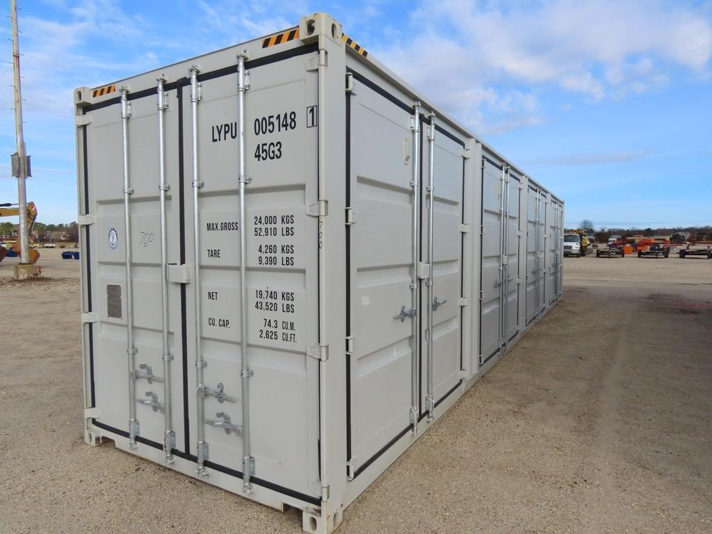 NEW 40FT. HIGH CUBE CONTAINER MULTI-USE CONTAINER