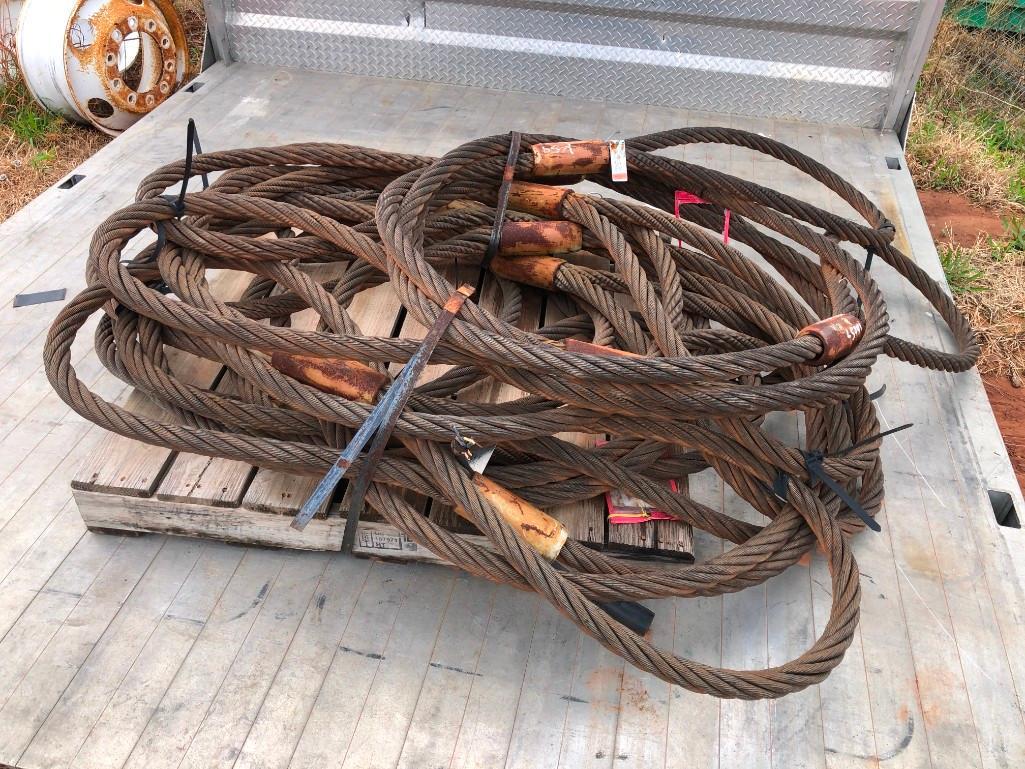 20FT. X 1 1/2IN. LIFTING CABLE SLINGS SUPPORT