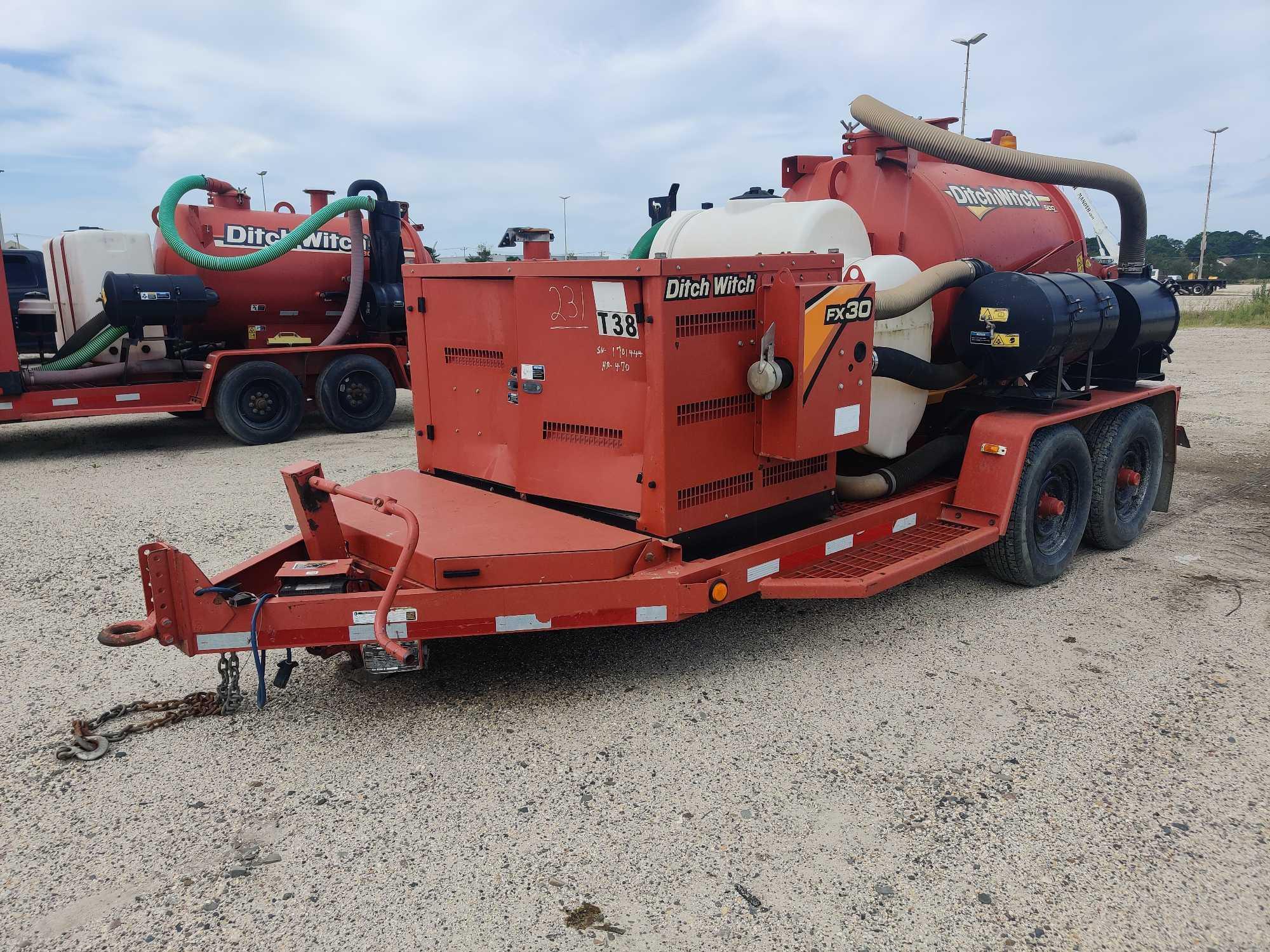 DITCH WITCH FX30 BORING EQUIPMENT SN:E1701444 Powered