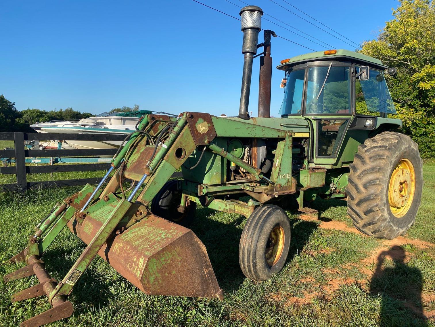 Image for John Deere 4430 Tractor w/148 Loader Bucket - Hours Shown:  836