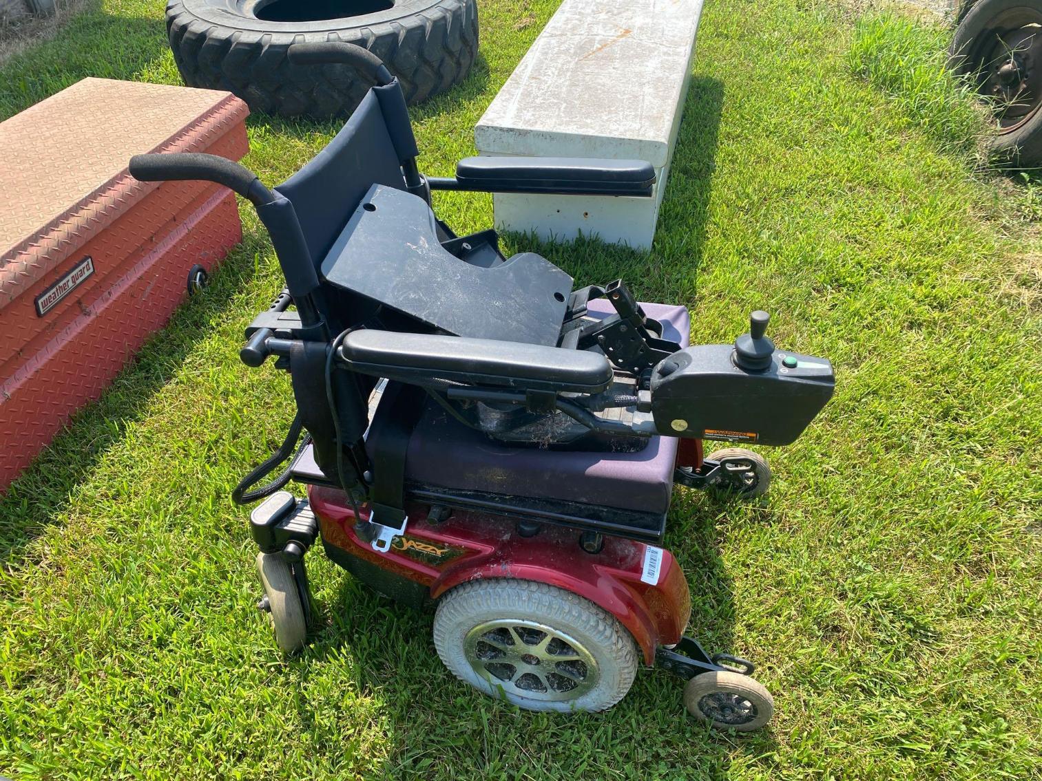 Image for Jazzy 1122 Electric Wheelchair, Works Per Seller