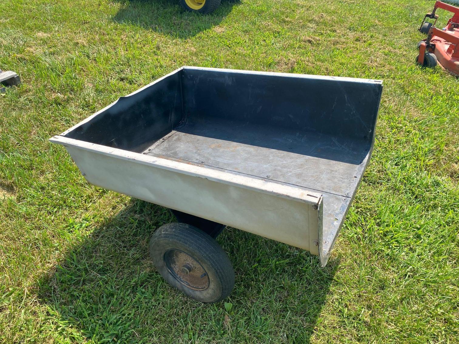 Image for Brinly Pull Behind Dump Yard Cart