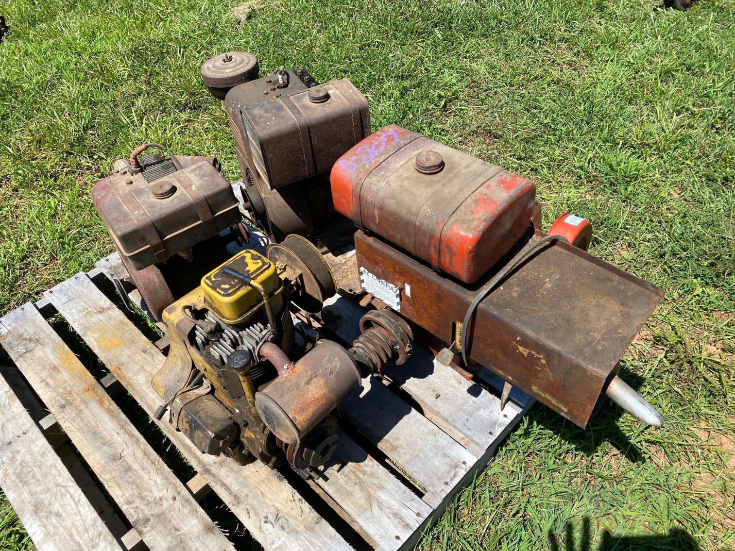 Image for Pallet w/ 4 Engines for Misc Lawn Tractors