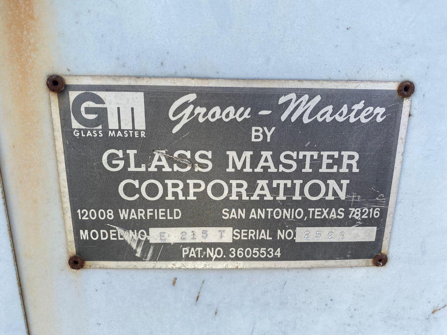 Image for Groov - Master , by Glass Master Corporation 