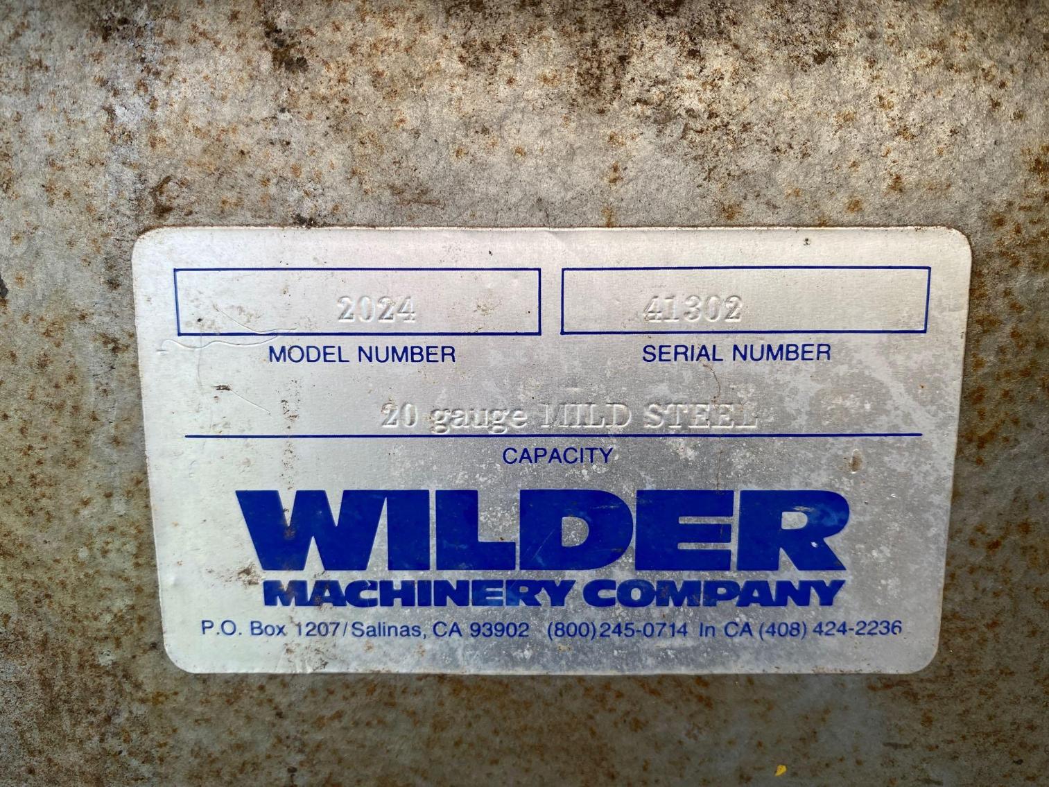 Image for Wilder Model 2024, 20 Ga. Power Slitter 