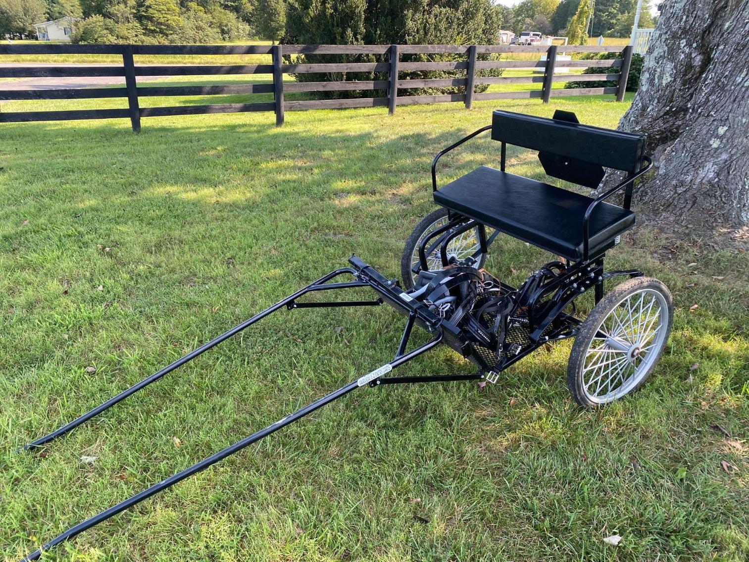 Image for Fairview EZ Entry Cart, Half Linger Sized, Per Seller only used once. Complete Harness Breast
