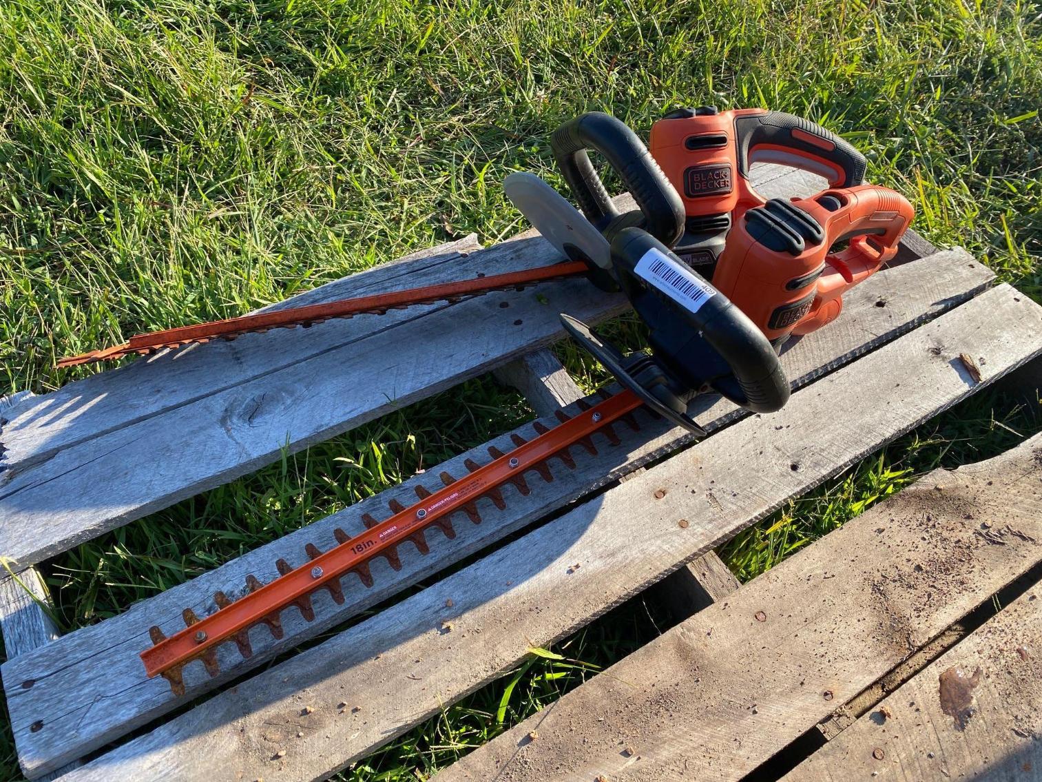 Image for 2 Corded Black and Decker Hedge Trimmers
