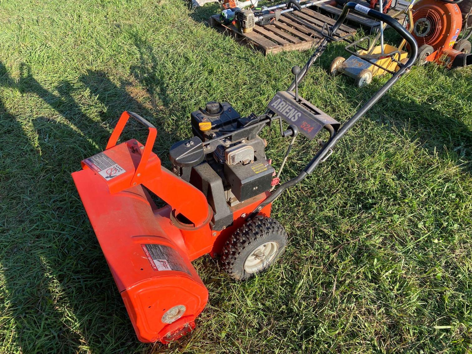 Image for Ariens Walk Behind Snow Blower- Per Seller: Never Used, needs carb
