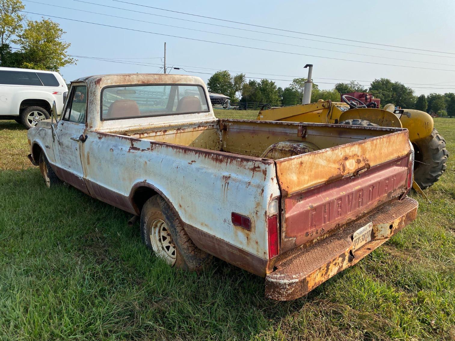 Image for 1970s Chevy Truck, Condition Unknown, More Info to Come 