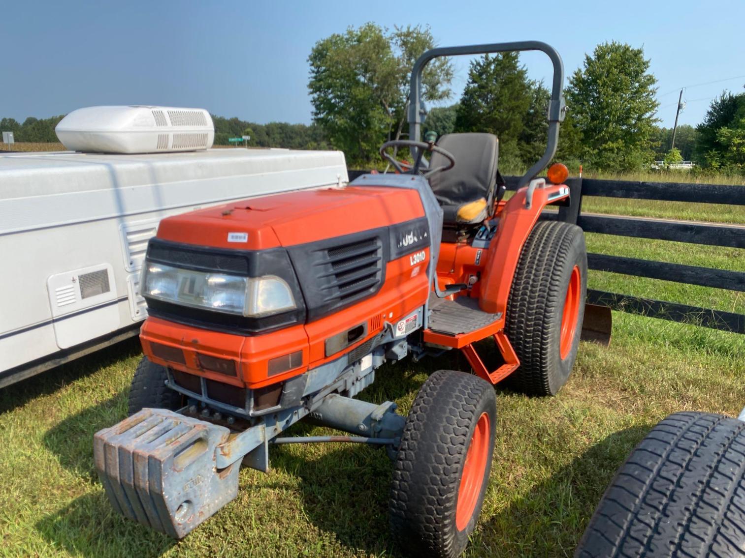 Image for Kubota L3010 4WD, Hydrostatic Drive, 868Hrs, Turf Tires