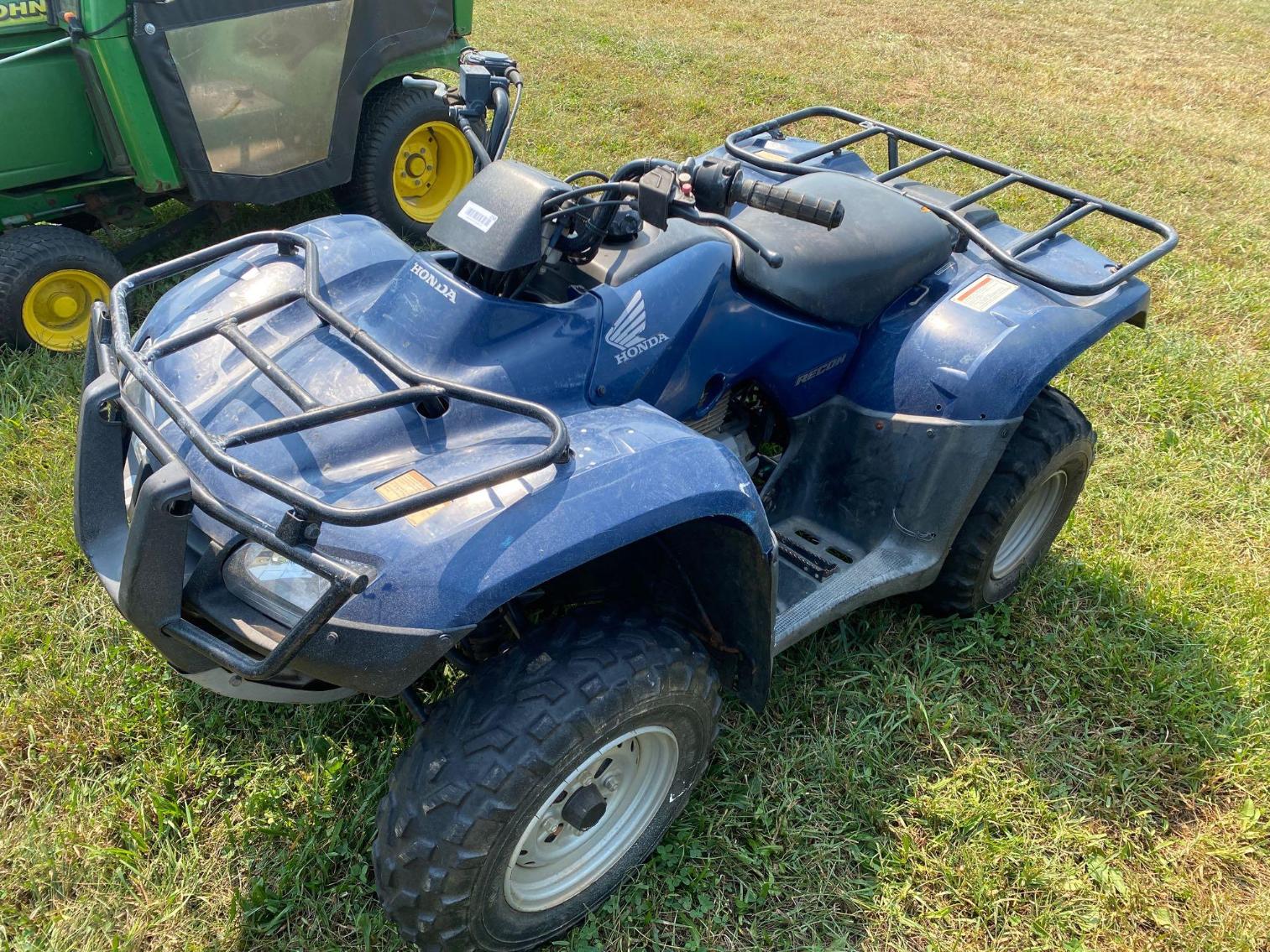 Image for Honda Recon Four Wheeler, Per Seller Never Abused and Was only Used To Spray Fence 