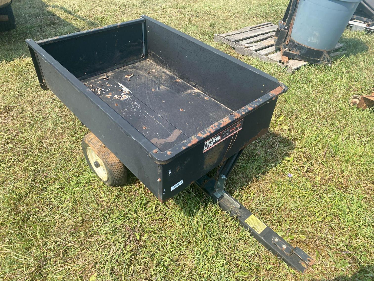 Image for Agri -Fab Pull Behind Yard Cart, Needs Tires