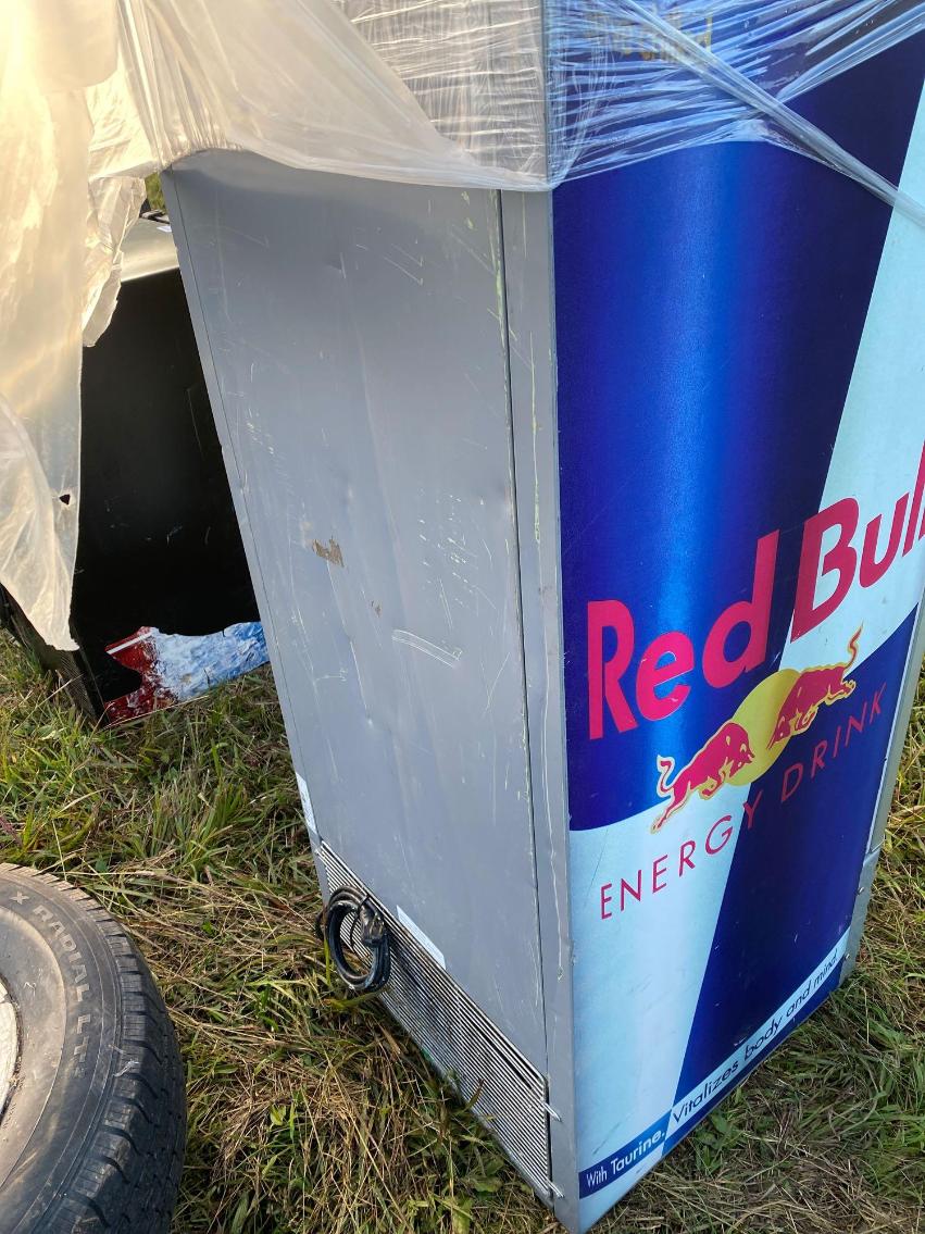Image for Red Bull Refrigerator (Lighted Top)