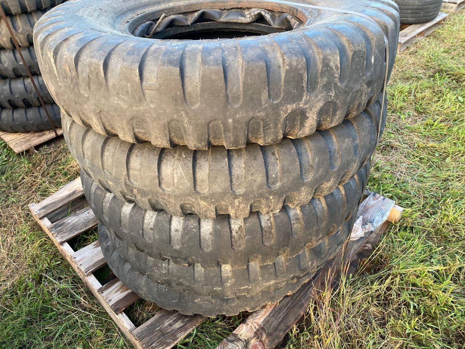 Image for Tires Serplus Military 3 w/rims Size 9.0-20 Per Seller 