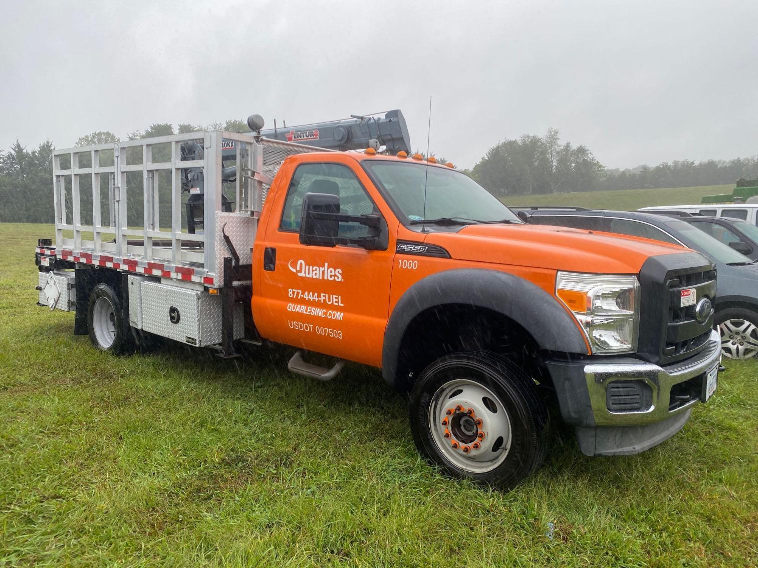 Image for 2013 Ford F-550 Service Truck With Crane (Q-1000)