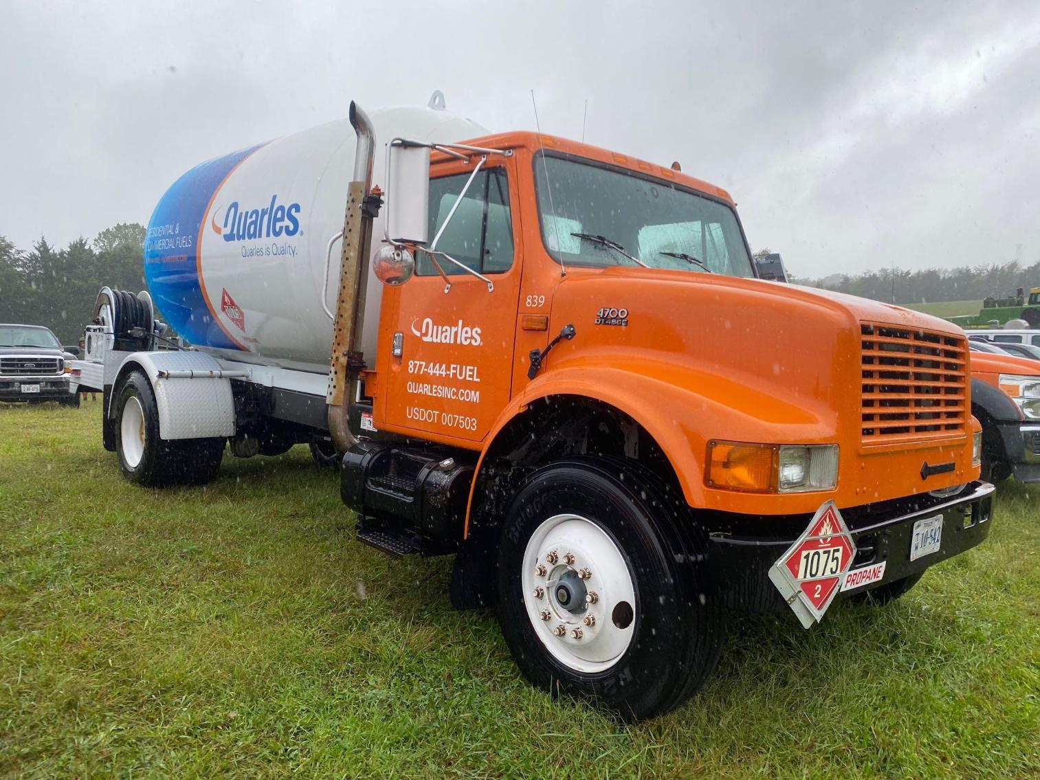 Image for 1998 International 4700,  LP Propane/ Gas Truck (Q-839) Mileage: 367,920 Hours:  022130