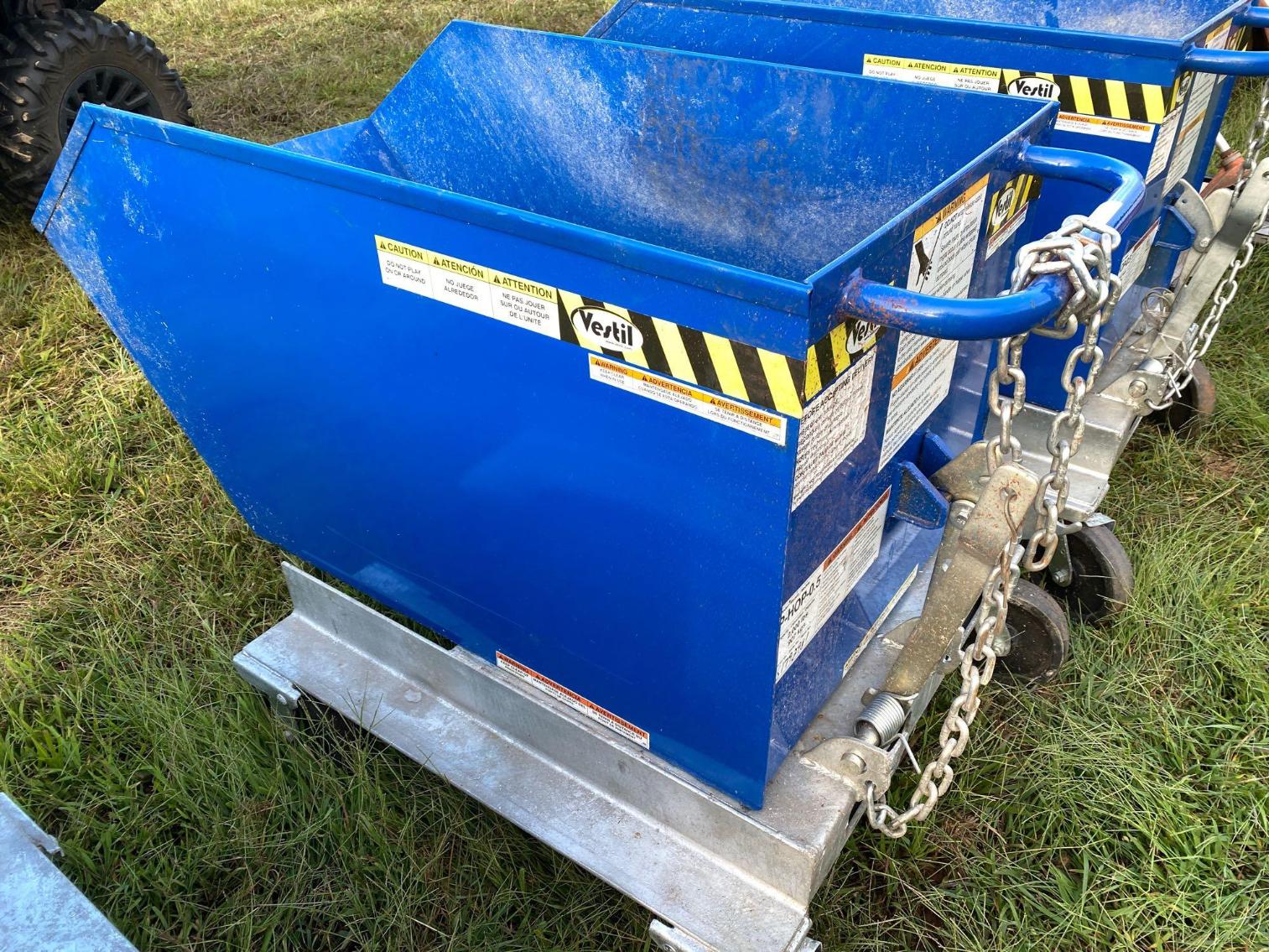 Image for Vestil Dump Cart - 2000 Lb. Capacity 