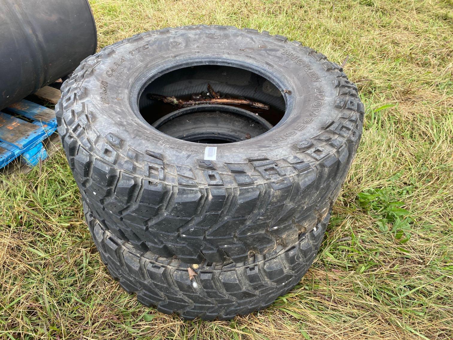 Image for 2 - Mickey Thompson LT 315/70R/17 Tires w/Good Tread
