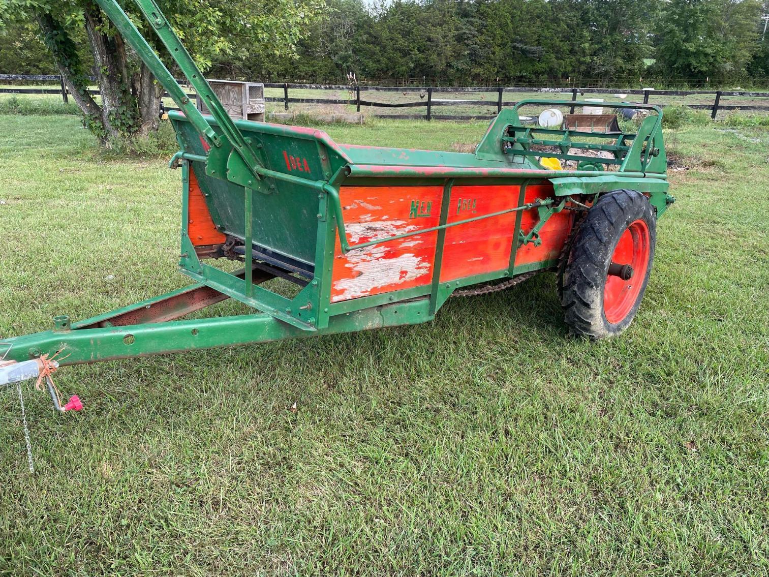 Image for New Idea Manure Spreader, Ground Driven Per Owner Works as it Should 