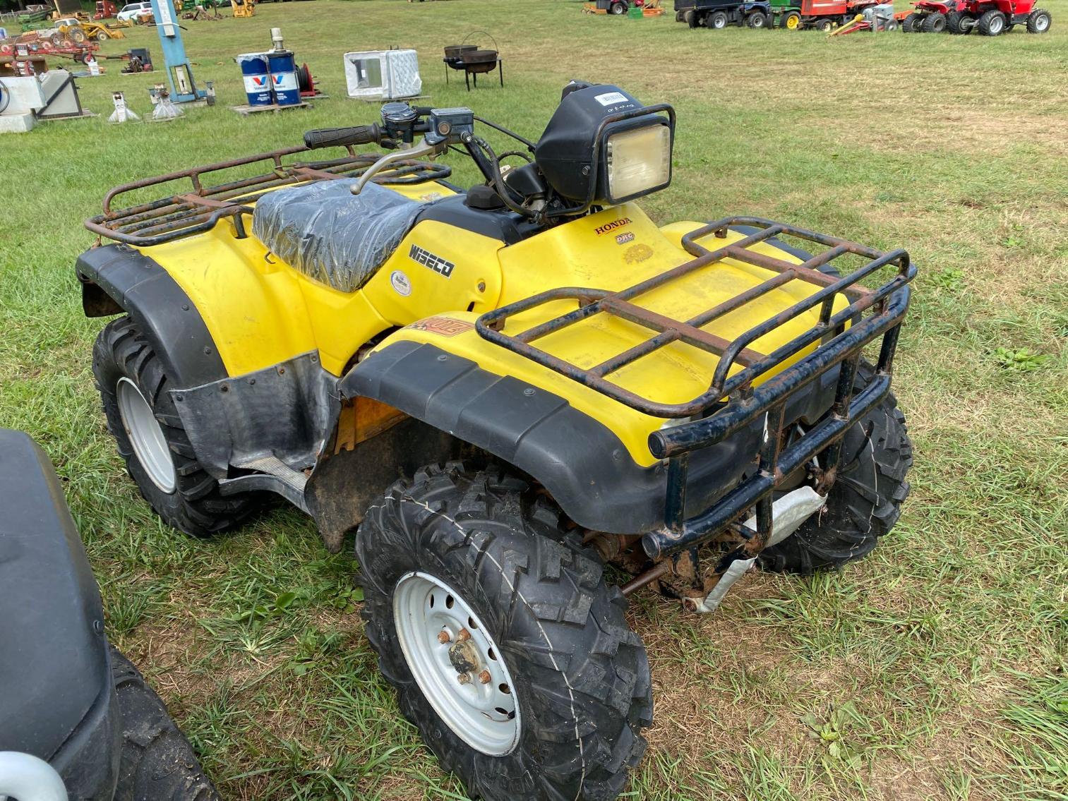 Image for 2003 Honda Foreman 450 4 WD 1,494 Hours - Per Seller, starts and runs good, new tires and new seat.