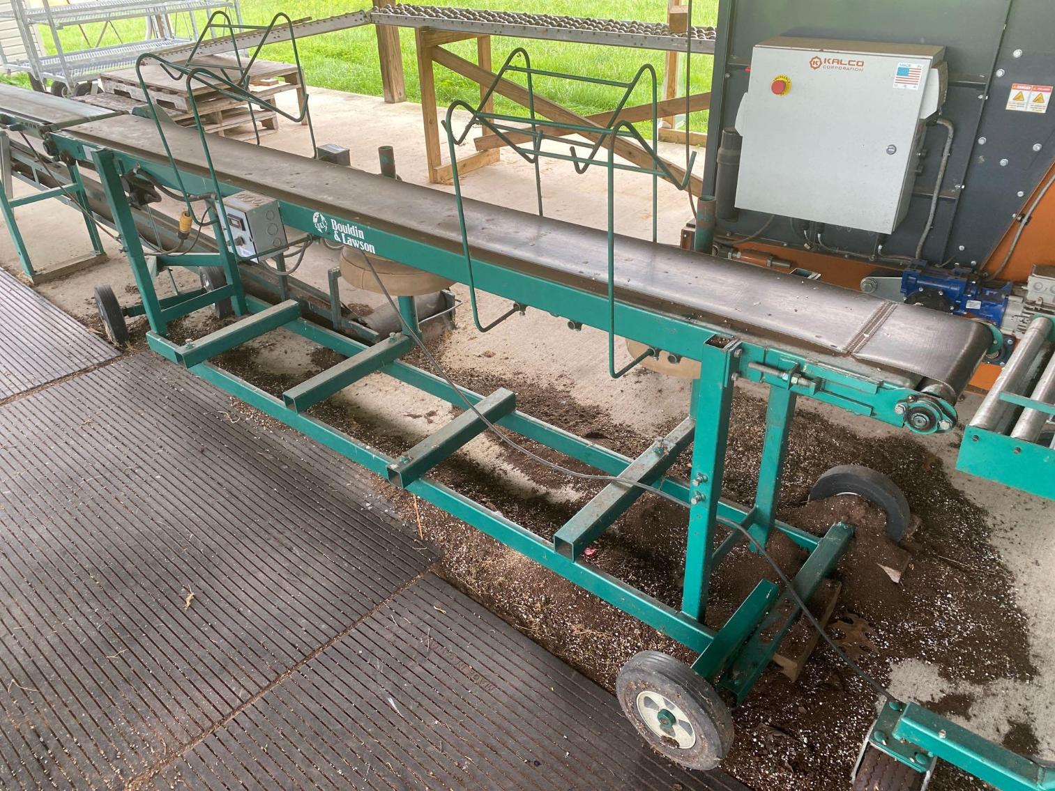 Image for Bouldin and Lawson 4 Seat Transplanting Conveyor 10' w/ 10