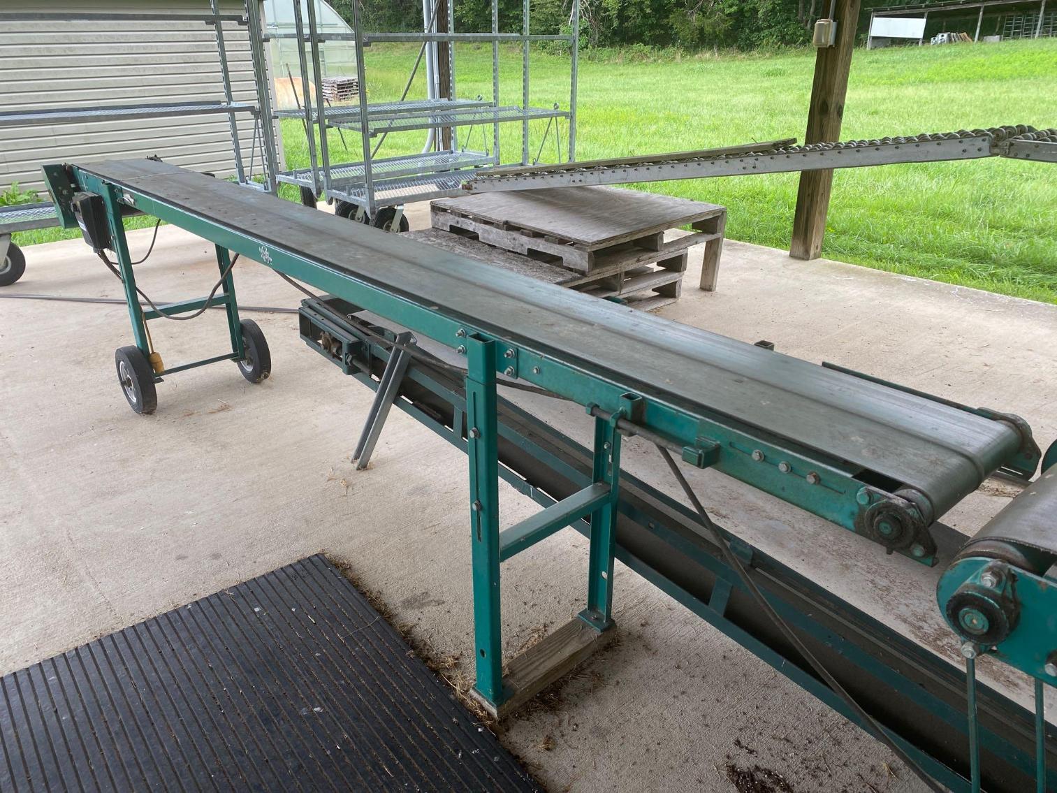 Image for Bouldin and Lawson 10' Portable Conveyor w/ 10