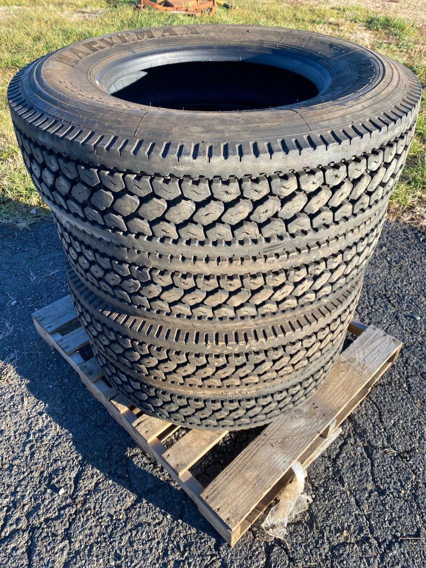 Image for 4- Marvemax MX969 Tires, 295/75R22.5