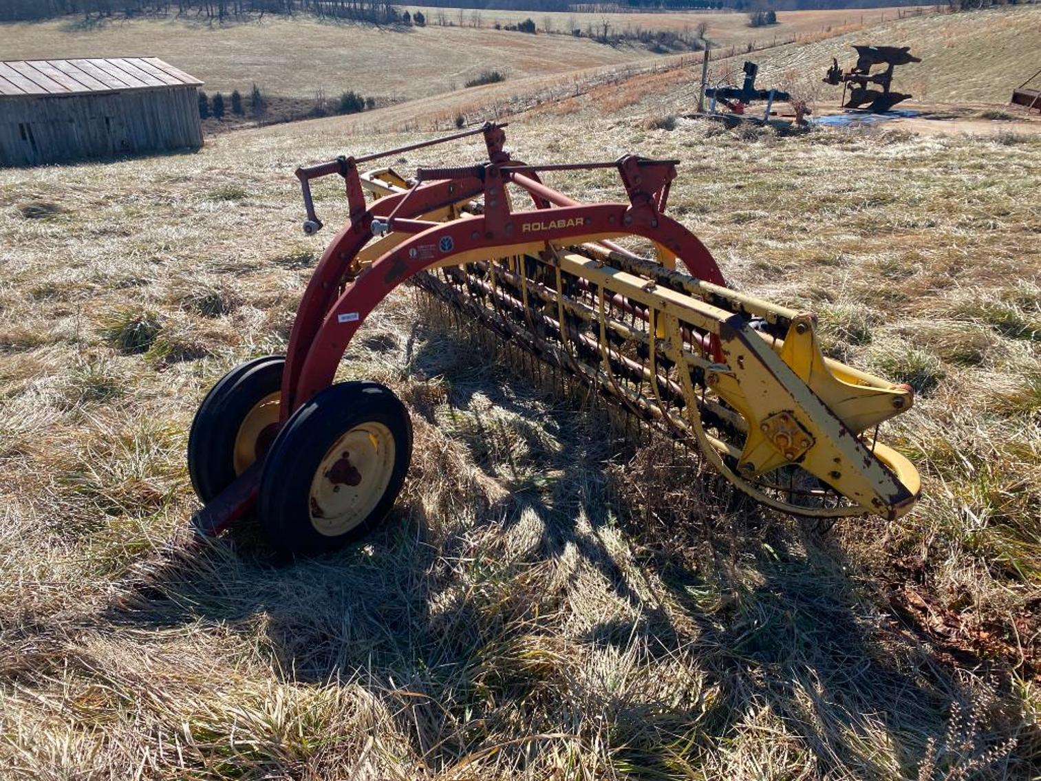 Image for New Holland Rolabar Hay Rake Model 260 w/Dolley Wheel Pull Type