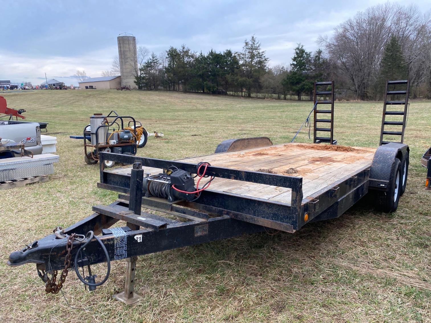 Image for 18 Ft. Homemade Trailer - NO TITLE 