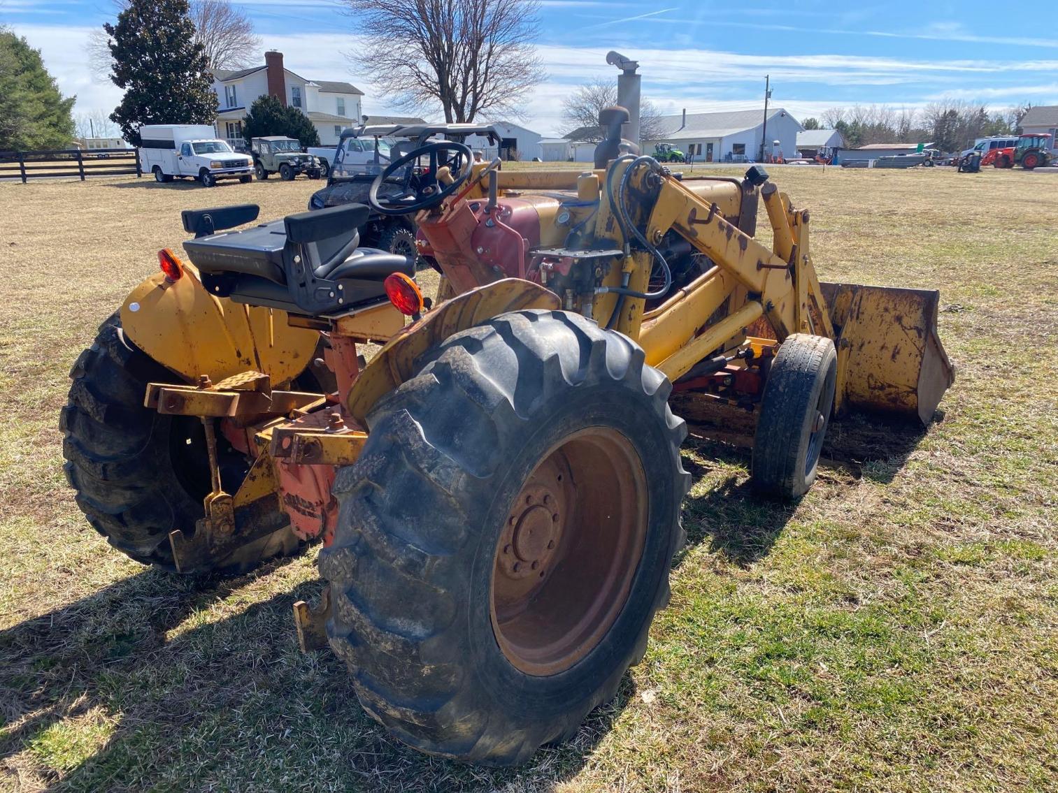 Image for Case Tractor Model 33, No Key, Not Running, turns over.  Per seller good tires/seat Serial 4144459