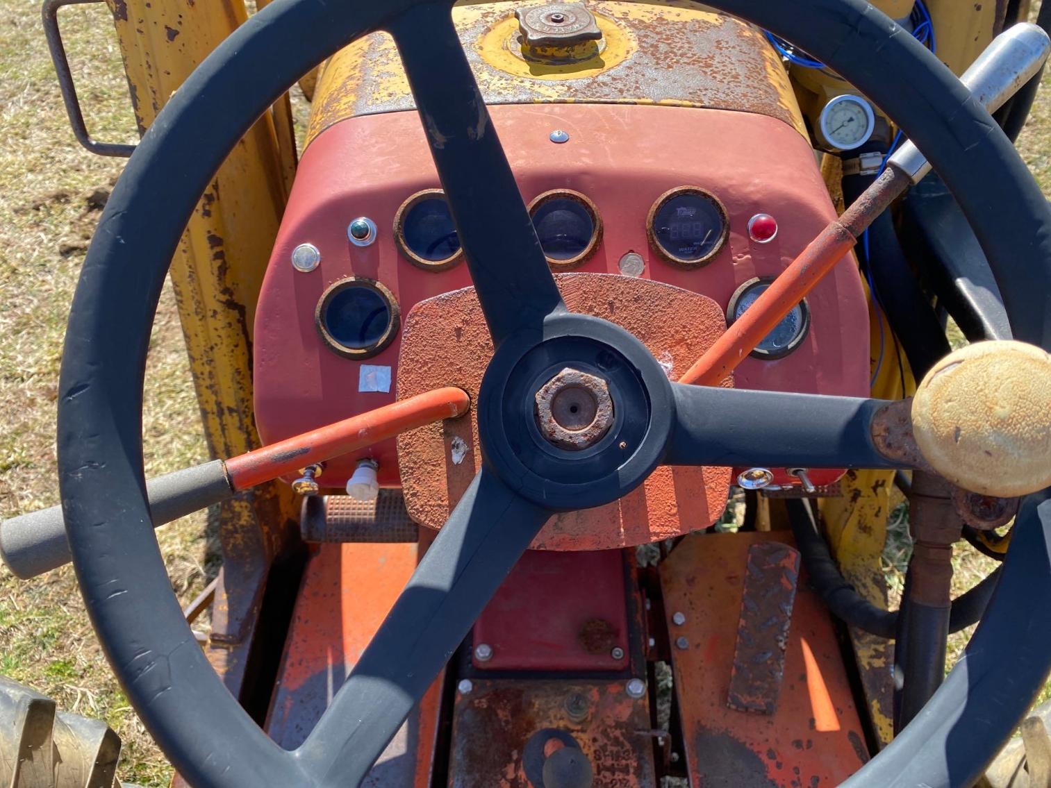 Image for Case Tractor Model 33, No Key, Not Running, turns over.  Per seller good tires/seat Serial 4144459