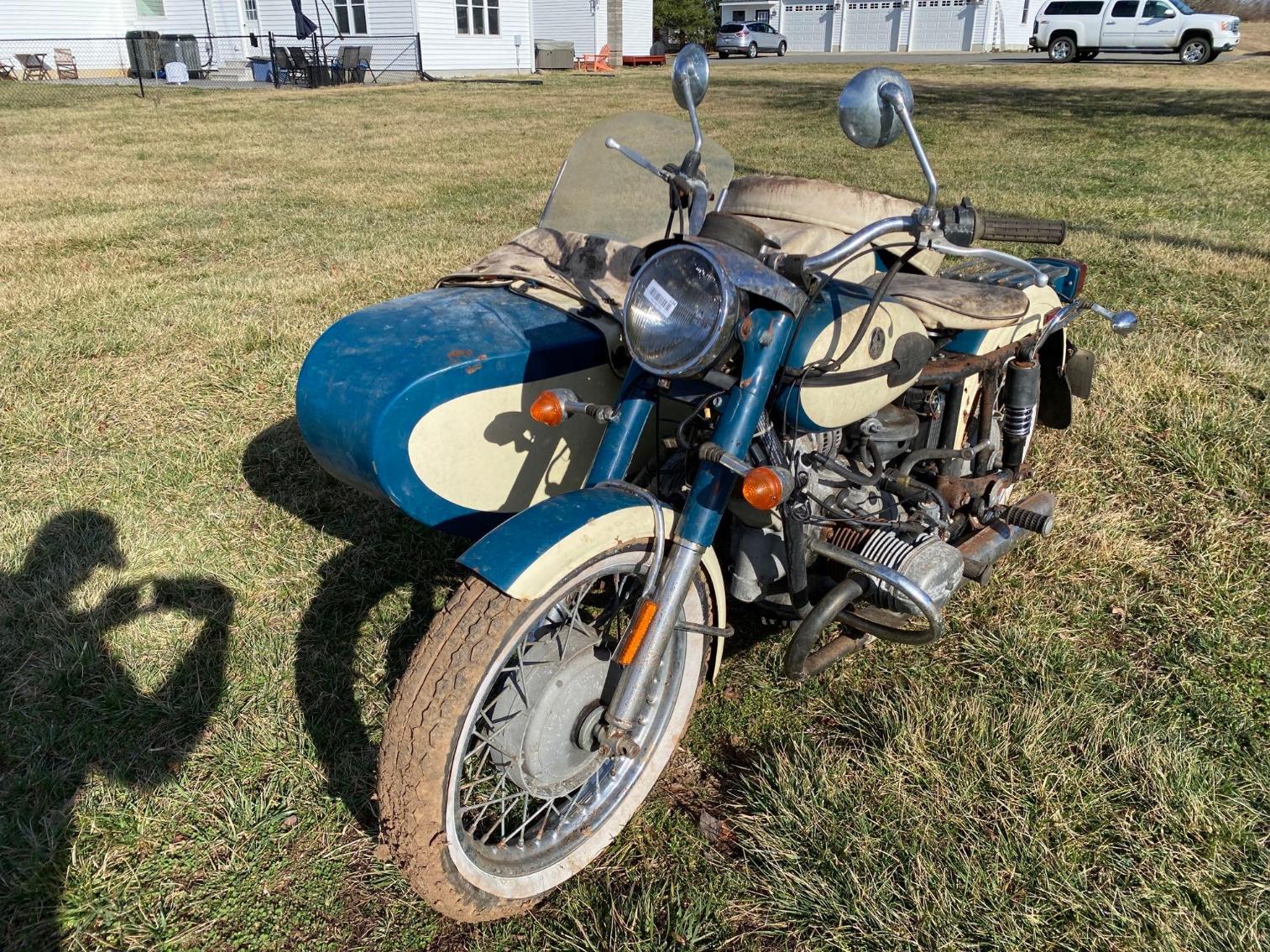 Image for 1998 Ural Tourist Classic Motorcycle, VIN # XTB3764A3W1198287 Mileage:  13,314 (Miles)