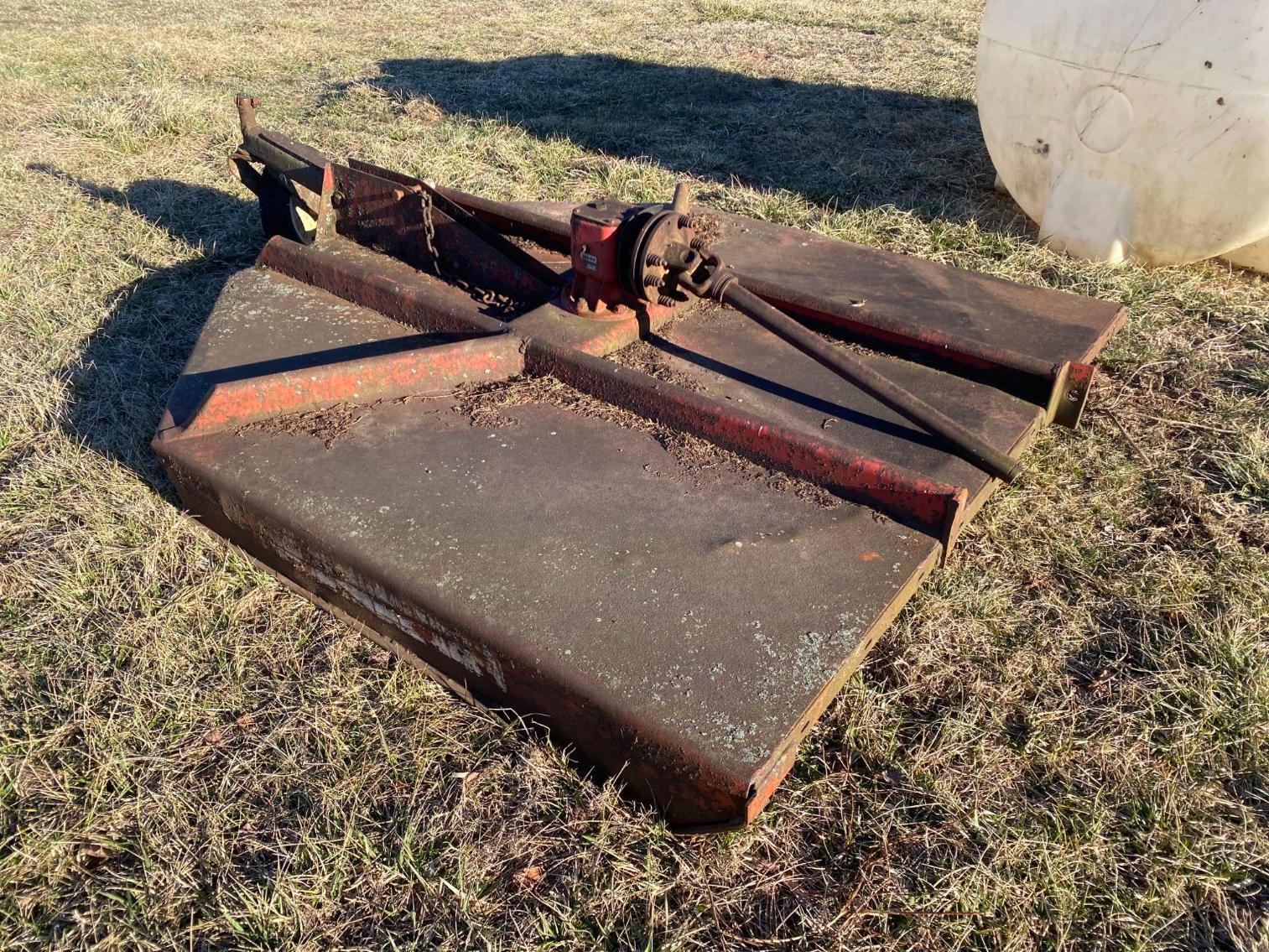 Image for 6 Ft. 3 Pt. Hitch Bushog Rotary Cutter . - Needs Repair 