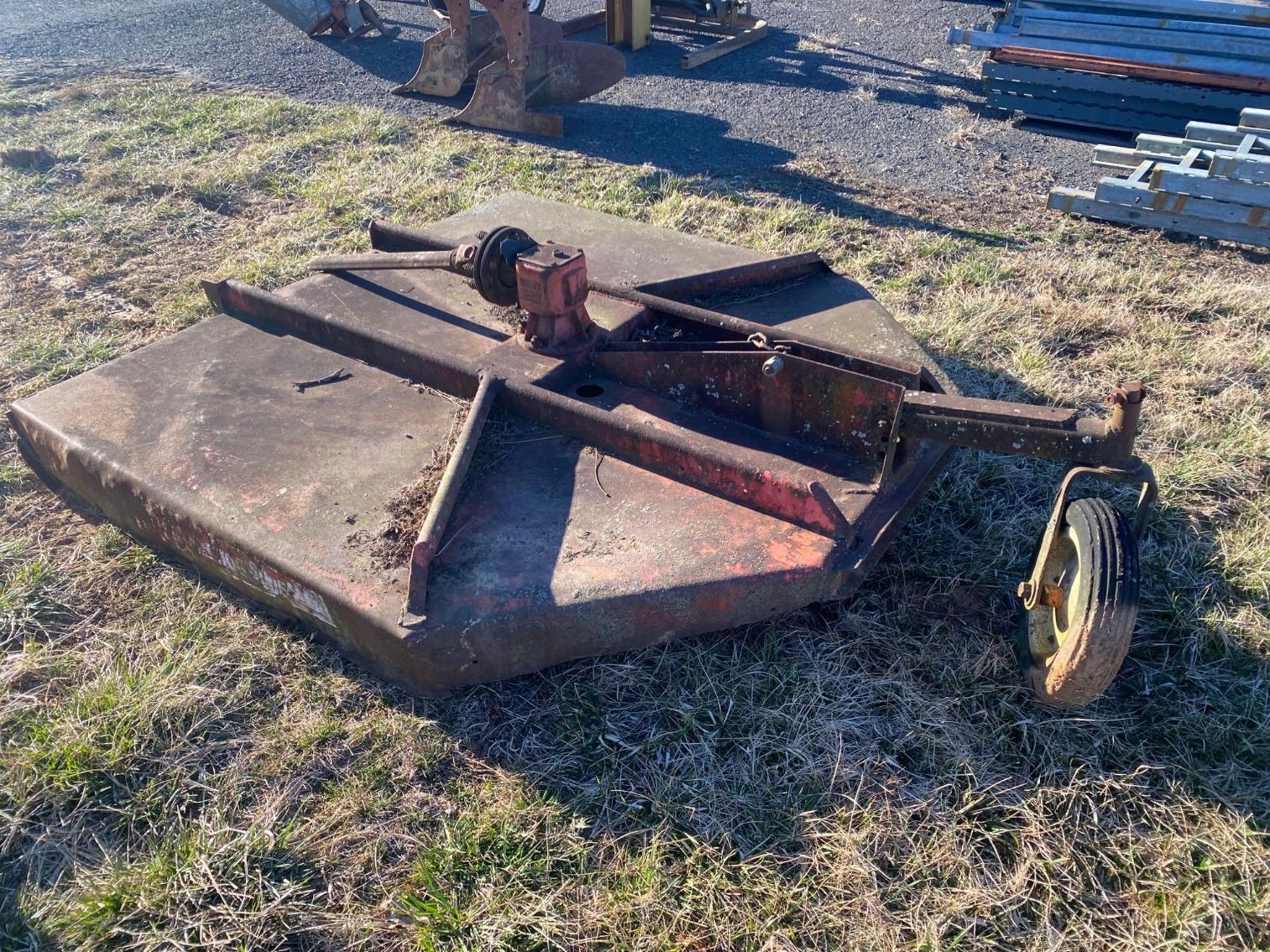 Image for 6 Ft. 3 Pt. Hitch Bushog Rotary Cutter . - Needs Repair 