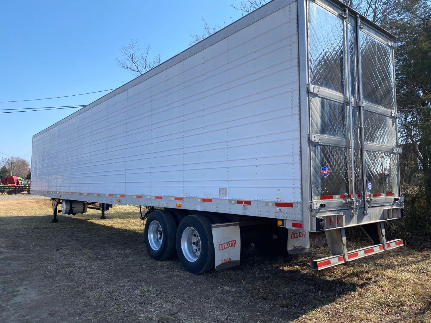 Image for 2010 Utility Refrigerated (Reefer Carrier, part # X2-2100A)Trailer, 53'x102