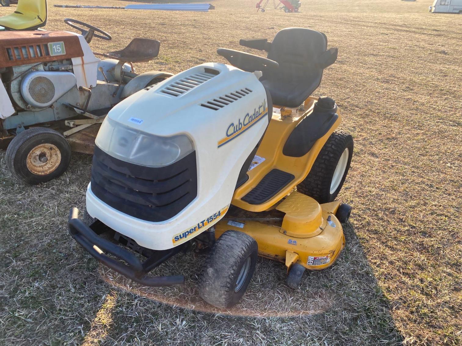 Image for Cub Cadet Super LT 1554 - 54 Inch Lawn Tractor - Does Not Run