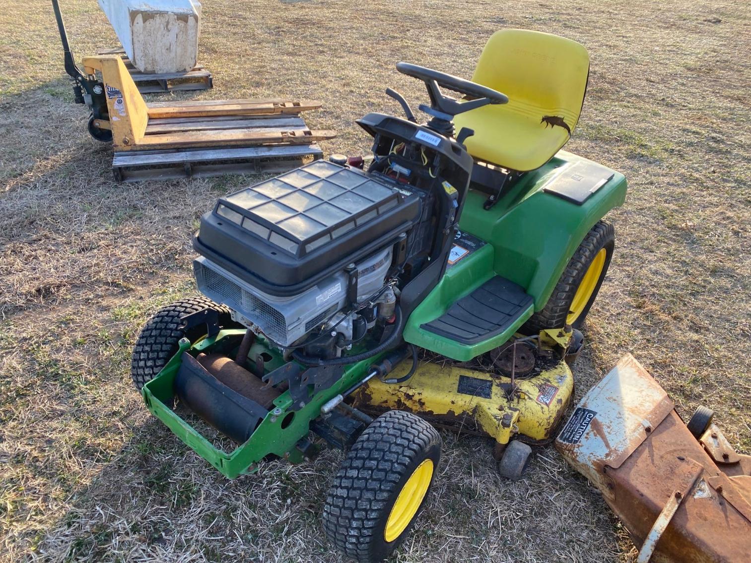 Image for John Deere 345 Lawn Tractor - Needs Work 