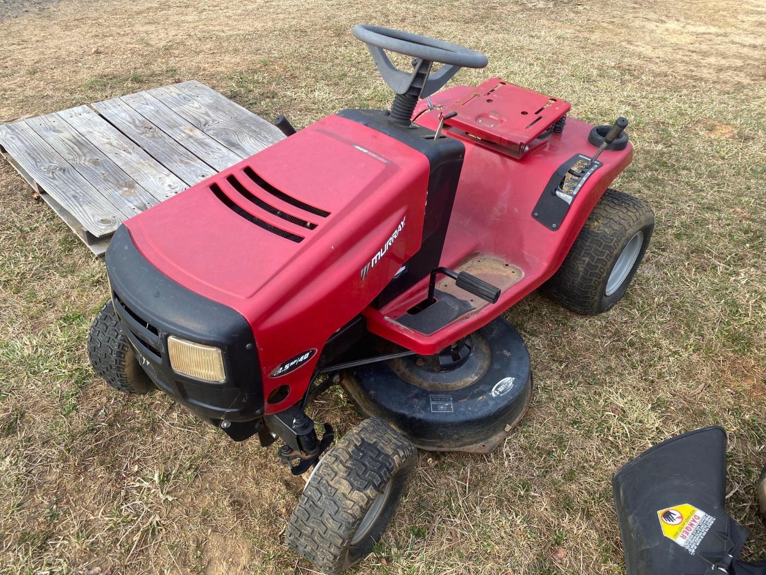 Image for Murray Riding Mower 40” Unknown Condition 