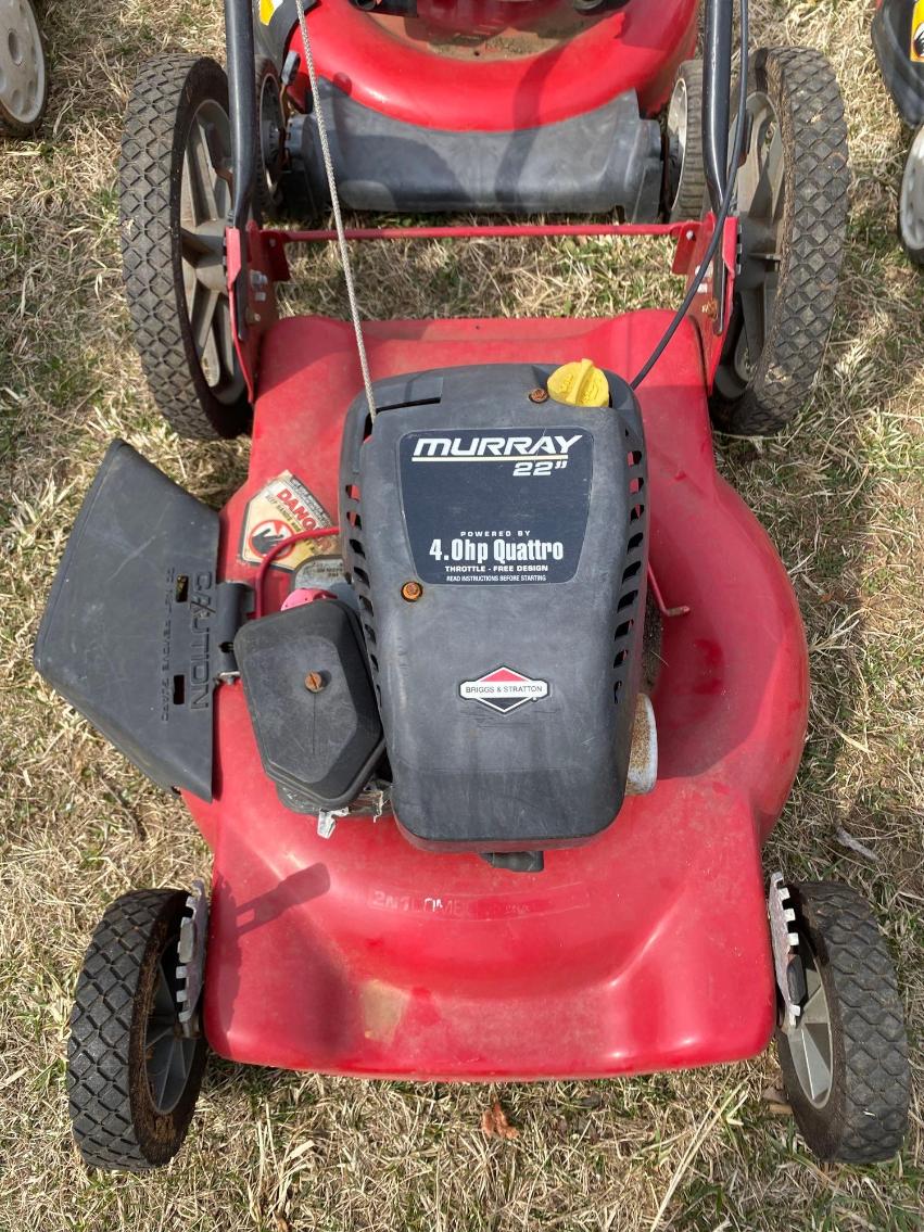 Image for 2- Push Mowers Unknown Condition