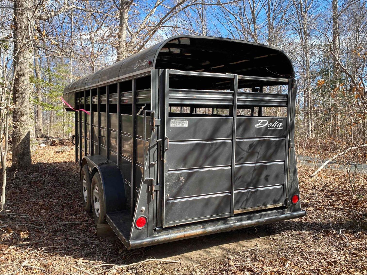 Image for 2006 Carry On Gooseneck Deck Over Style Cattle Trailer VIN#4MWGS1620AN025758