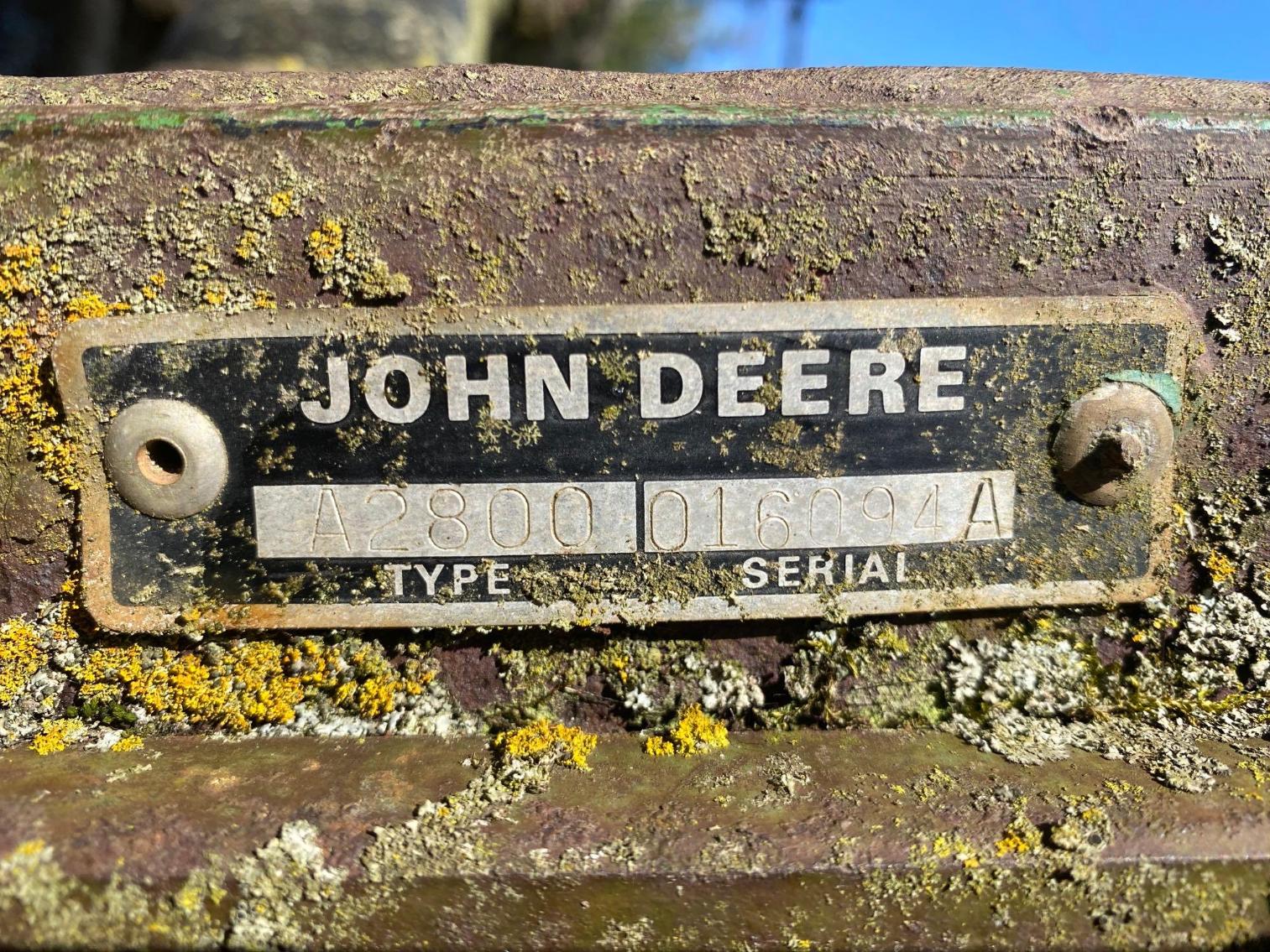 Image for John Deere Model 2800, 4 Bottom Plow