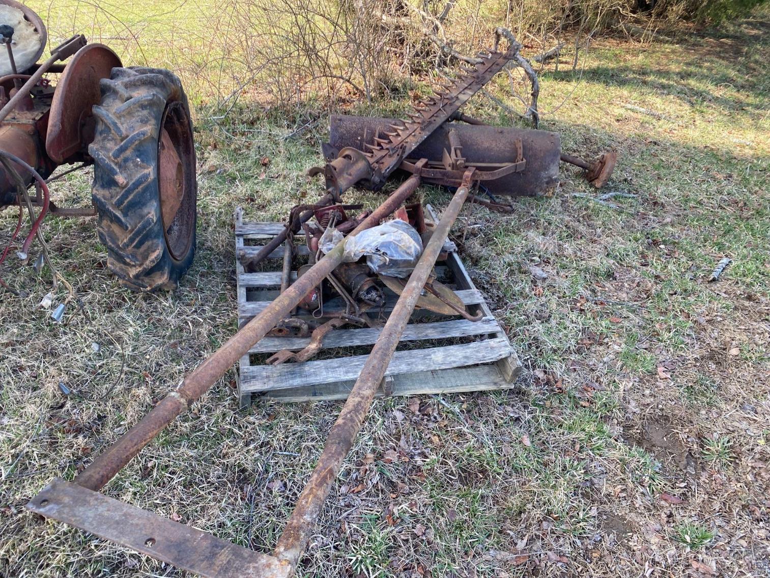 Image for Farmall Cub Tractor for Parts or Restoration, Blade, Mower,Misc Parts